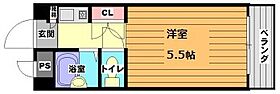 ヒルサイド横山  ｜ 大阪府吹田市山手町３丁目（賃貸マンション1K・4階・17.01㎡） その2