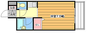 ル・ウエスト・チトセ  ｜ 大阪府吹田市山手町３丁目（賃貸マンション1K・2階・23.00㎡） その2