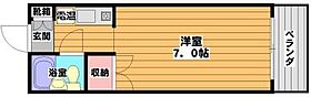 常陽第2ガーデンハイツ 207 ｜ 大阪府吹田市垂水町２丁目2-11（賃貸マンション1K・2階・19.00㎡） その2