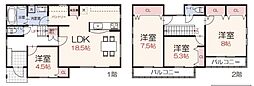 物件画像 所沢市上安松15期　B号棟