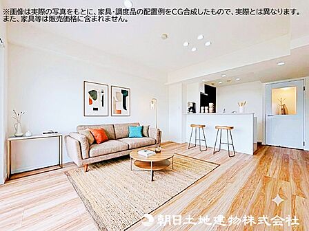 【リビング】家具の配置もしやすく、生活の動線がスムーズで使いやすいです。