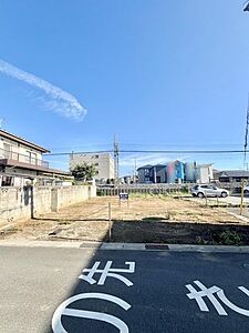 外観：流山おおたかの森駅徒歩約9分♪広々敷地約61坪♪陽当り・通風良好♪建築条件なし♪インフラ◎