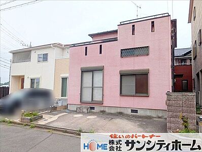 外観:南道路で陽当たり良好 外観:南道路で陽当たり良好