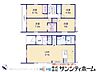 間取り：居室が4部屋のゆとりある設計！ご家族みんながテレワークや勉強などの自分時間を有意義に過ごせます