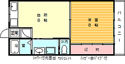 間取図画像 1DK