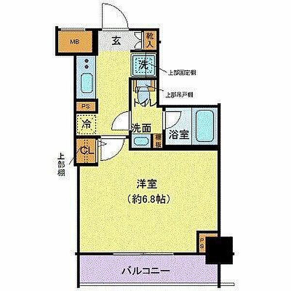 クレヴィスタ大森 202｜東京都品川区南大井５丁目(賃貸マンション1K・2階・22.24㎡)の写真 その2