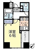 セジョリ大森町 603 ｜ 東京都大田区大森中１丁目（賃貸マンション1R・6階・21.84㎡） その2