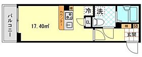 ラディアンテ蒲田 205 ｜ 東京都大田区西糀谷１丁目（賃貸アパート1R・2階・17.40㎡） その2