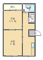 チェリーハイム 103 ｜ 兵庫県豊岡市桜町15番13号（賃貸アパート2K・1階・31.36㎡） その2