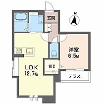 シャーメゾン　ブロッサム 102 ｜ 兵庫県豊岡市桜町33-9(仮)（賃貸マンション1LDK・1階・46.55㎡） その2