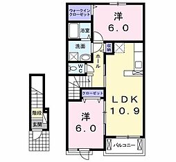 サニーブリーズ北泉C 2階