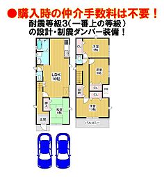 物件画像 エムズコート上野芝（上野芝向ヶ丘町５丁）全７区画・