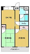 大阪府守口市金田町１丁目（賃貸マンション2LDK・4階・45.00㎡） その2