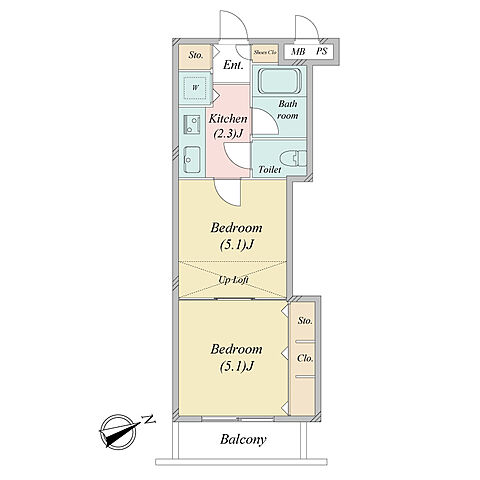 間取り 川崎南ダイカンプラザ 4階/-
