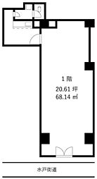 コスモ東向島の間取図画像