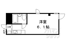 京都府京都市左京区上高野上荒蒔町（賃貸マンション1R・2階・17.00㎡） その2