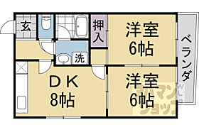 京都府京都市上京区一条通西洞院東入ル元真如堂町（賃貸マンション2DK・3階・47.52㎡） その2