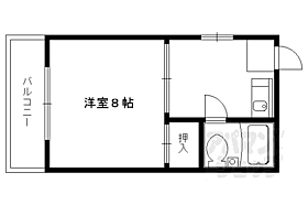 京都府京都市左京区北白川丸山町（賃貸アパート1K・3階・24.00㎡） その2