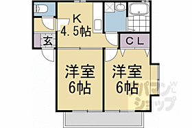 京都府京都市左京区上高野諸木町（賃貸アパート2K・1階・39.78㎡） その2