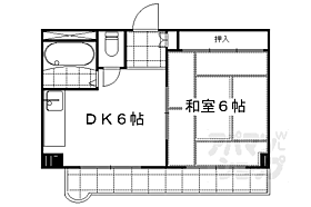 京都府京都市上京区七本松一条下ル三軒町（賃貸マンション1DK・8階・28.98㎡） その2