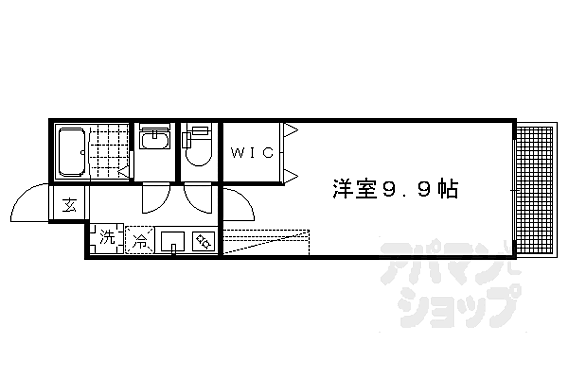 ＬＩＢＲＯ京都西陣_間取り_0