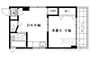 万里小路ハイツ4階6.3万円