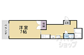 京都府京都市中京区壬生坊城町（賃貸マンション1K・4階・20.53㎡） その2