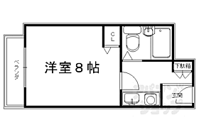 京都府京都市北区北野西白梅町（賃貸マンション1K・3階・20.40㎡） その2