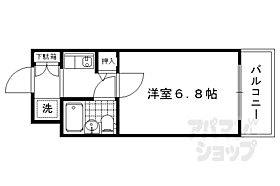 ダイアパレス京都祇園 408 ｜ 京都府京都市東山区毘沙門町（賃貸マンション1K・4階・18.90㎡） その2