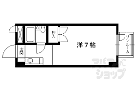 京都府京都市北区北野下白梅町（賃貸マンション1K・3階・18.00㎡） その2