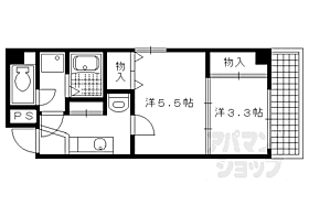 京都府京都市左京区銀閣寺前町（賃貸マンション2K・3階・29.00㎡） その2