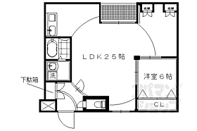 時空 101 ｜ 京都府京都市左京区吉田上大路町（賃貸マンション1LDK・2階・66.00㎡） その2