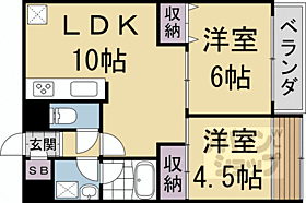 京都府京都市下京区下五条町（賃貸マンション2LDK・4階・52.78㎡） その2