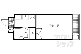 京都府京都市左京区田中上古川町（賃貸マンション1K・3階・18.00㎡） その2