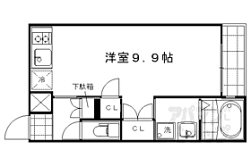 京都府京都市上京区今出川通浄福寺西入北小路中之町（賃貸マンション1R・6階・26.01㎡） その2