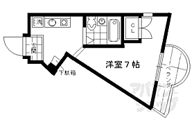 京都府京都市南区東九条上御霊町（賃貸マンション1K・4階・18.69㎡） その2