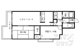 ヴィルヌーブ堀川五条 706 ｜ 京都府京都市下京区中金仏町（賃貸マンション2LDK・7階・55.26㎡） その2