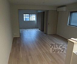 JR山陰本線 円町駅 徒歩7分の賃貸アパート 2階1LDKのリビング/ダイニング