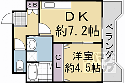 間取図画像 1DK
