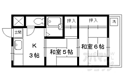 京都市営烏丸線 北大路駅 徒歩28分 2階/-