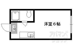 ソフィア・ハイム ワンルームの間取図画像