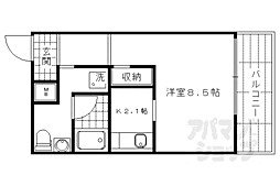 京都市営烏丸線 北山駅 徒歩15分 2階/-