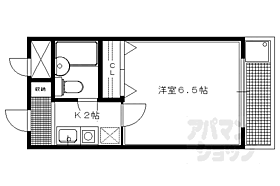 森マンション7 405 ｜ 京都府京都市左京区吉田泉殿町（賃貸マンション1K・4階・19.04㎡） その2