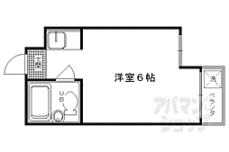緑の館annex 1Kの間取図画像
