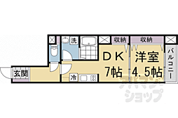 クリスタルガーデン 2階/204