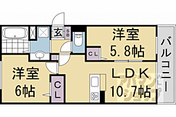 近鉄京都線 上鳥羽口駅 徒歩24分