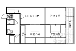 ロイヤル室町 3LDKの間取図画像