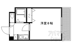 プチ・シェトワ 1Kの間取図画像