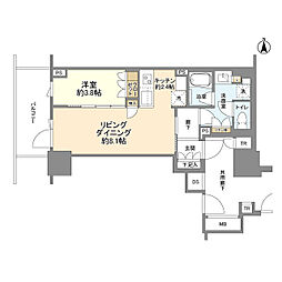 Ｂｒｉｌｌｉａ　Ｔｏｗｅｒ　池袋　Ｗｅｓｔ 8階/803