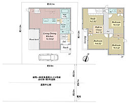 戸建 練馬区大泉町6丁目 4LDKの間取り